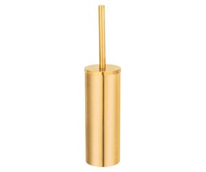 Garniture de WC WENKO forme fermée Mod. Orea Or mat, en acier inoxydable