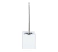 Garniture de WC WENKO HEXA Porte-brosse WC Céramique Accessoires de salle de bain blanc