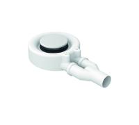 Garniture d'écoulement BetteScope, latéral, débit d'écoulement 0,85 l/s, avec BetteAntirutsch Pro, B574-440AY, Couleur: Neige (blanc mat)