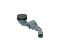 Garniture d'écoulement BetteSolid 50, latéral, débit d'écoulement 0,6 l/s, avec BetteAntidérapant Pro S, B598-439AY, Couleur: cacao