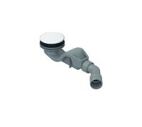 Garniture d'écoulement BetteSolid 50, latéral, débit d'écoulement 0,6 l/s, blanc avec BetteAntirutsch Sense, B598-000AX