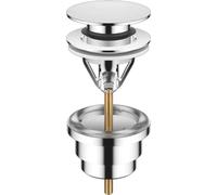 Garniture d'écoulement Dornbracht avec fermeture à pression chromée, 1 pièce.