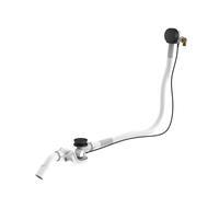 Garniture découlement et de trop-plein LAUFEN, avec fonction darrivée deau, pour baignoire, pour Il Bagno Alessi/Palomba/Pro S, H2951494500001, Couleur: Noir Mat