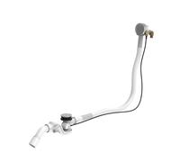 Garniture découlement et de trop-plein LAUFEN, avec fonction darrivée deau, pour baignoire, pour Il Bagno Alessi/Palomba/Pro S, H2951490040001, Couleur: chrome