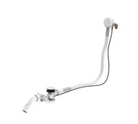 Garniture découlement et de trop-plein LAUFEN, avec fonction darrivée deau, pour baignoire, pour Il Bagno Alessi/Palomba/Pro S, H2951492680001, Couleur: Blanc mat