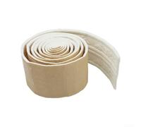 Garniture flexible à décoller et mouler - 230 cm - Lignes murales pliables - Décoration pour coins - Bande de plinthe en mousse résistante à l'humidité - Gris (blanc cassé)