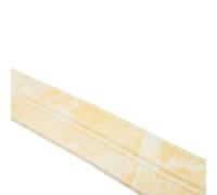Garniture flexible à décoller et mouler - 230 cm - Lignes murales pliables - Décoration pour coins - Bande en mousse résistante à l'humidité - Plinthe - Gris (jaune et blanc)