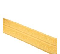 Garniture flexible à décoller et mouler - 230 cm - Lignes murales pliables - Décoration pour coins - Bande en mousse résistante à l'humidité - Pour plinthe - Gris (doré foncé)
