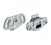 Garniture guides et roulettes - porte coulissante de meuble - PICO 25 MANTION