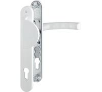 Garniture interchangeable LIÈGE - sur plaque étroite, plaque de poignée, 67 - 72, blanc