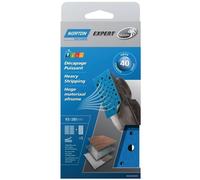 Norton Patins de ponçage Multi Air 93 x 185 mm Grain 40 – Lot de 5