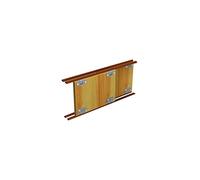 GARNITURE PORTE COULISSANTE PICO 13-7KG A ENCASTRER