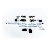 Garniture pour porte coulissante télescopique Xperta 100 kg - 3 vantaux ARGENTA