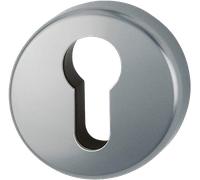 Garniture pour porte intérieure Bergen HOPPE Laiton chromé aspect Inox - 281