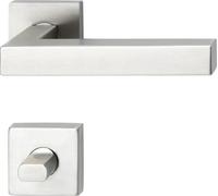 Garniture SOLIDO MALMÖ - sur rosace WC, 38 - 45, inox mat FH