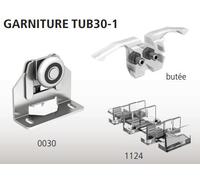 Garniture TUBEL 1 porte sur chant MANTION - TUB30-1