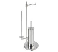 Garniture WC sur pied Universalo Neo WENKO Toilettes en acier inoxydable Salle de bains WC visiteurs