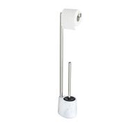 Garniture WC WENKO Porte-balais Salle de bains ADRADA Céramique Accessoires blanc