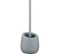 Garniture WC WENKO Porte-brosse WC BADI Gris Salle de bains Accessoires en céramique