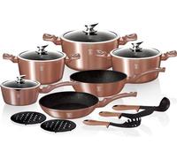 Garnki Berlinger Haus Metallic Line Rose Gold 15 Ele Bh-1224-N