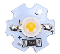 Garosa 25Pcs LED Perles De Lampe 5V LED Puces 200LM 1W Haute Puissance SMD LED Lampe Puce Ampoule pour Home Studio Exposition Foodlight/Spot Ampoule Remplacement(Lumière Jaune 588-590NM)