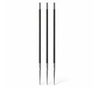 Garosa 3 Pcs Limes pour Tronçonneuse Fait De Haute QualitéScie À Chaîne Fichiers 5.2mm Ronde Tronçonneuse en Alliage Classeur Aiguiseur À Bois Accessoire Kit pour Boiserie