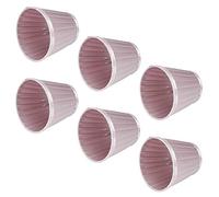 Garosa 6 Pièces E14 Abat-jour de Remplacement Rose Violet Couvercle de Lumière pour Applique Murale Plafonnier Installation Facile Support d'ampoule Abat-jour pour Maison Chambre Couloir