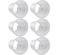 Garosa Abat-Jour Tissu Applique Murale Abat-Jour Lustre 6PCS Couverture de Luminaire Simple pour Chambre Salon Hall Étude Hôtel Studio Décoration de la Maison
