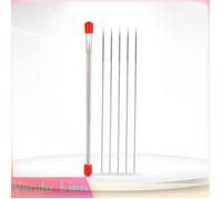 Garosa Aiguille d'aérographe 5pcs Airbrush Needle Accessories Painting Machine Gravity Feed Part Fluid 0.2mm tatouage nez 0,2 mm