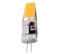 Garosa Ampoule COB AC/DC 12V 5W 600LM G4 LED sans Scintillement Ampoule LED Plug And Play pour Lustre Plafonnier Applique Murale Lampe de Table(Blanc chaud)