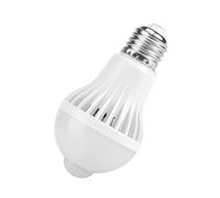 Garosa Ampoule LED à Détecteur de Mouvement, Marche/arrêt Automatique, Ampoule Infrarouge à Douille E27 à économie D'énergie pour sous-Sol, Salle de Bain, Couloir, Porche (7W)