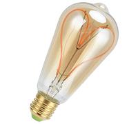 Garosa Ampoule LED en Forme de Coeur - Ampoule Rétro à Filament LED E27 4W 2300K - Design Vintage Or avec Haute Transmission Lumineuse pour Décoration Romantique à la Maison