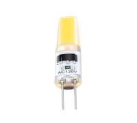 Garosa Ampoule LED G4, Construction en Silicone, Résistance à l'humidité, Tolérance aux Hautes Températures, Taille Compacte, Puce COB Saphir Importée, Variable et Efficace, pour (Blanc chaud