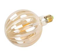 Garosa Ampoule LED Vintage G125 4W Forme de Pastèque E27 pour Restaurant Bar Café Lumière Chaude 220V Ampoule à Filament Dorée
