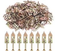 Garosa Ancrages Auto-perceurs avec Vis pour Cloisons Sèches, Jeu de Vis D'expansion en Acier au Carbone pour Plaques de Plâtre, Installation Rapide, Aucun Dommage, Supporte 66 Lb (#3)