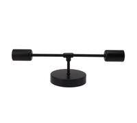 Garosa Applique Murale Double E27 à 2 Ampoules Salle de Bain Chambre Étanche Idéale pour Couloir Lampe avec Support Robuste Design Moderne