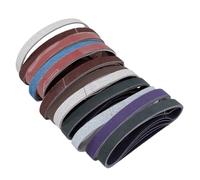 Garosa Bandes Abrasives, 60 Pièces, Grains 80 à 5000, 1,2 X 30,5 Cm | Assortiment D’oxyde D’aluminium, Support en Tissu Flexible pour Métal Bois Affûtage de Couteau Meulage Ponçage Polissage