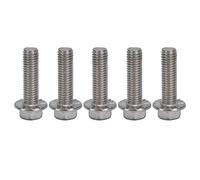 Garosa Boulon à Tête Hexagonale à Embase, M10x1.5 Pas Gros, A2-70 Inox, | Rondelle de joint intégrée, résistance à la traction 700N/mm², norme DIN6921, résistante à la corrosion, fixation