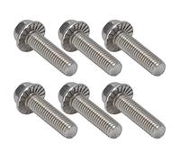 Garosa Boulon à Tête Hexagonale à Embase, M10x1.5 Pas Gros, A2-70 Inox, | Rondelle de joint intégrée, résistance à la traction 700N/mm², norme DIN6921, résistante à la corrosion, fixation