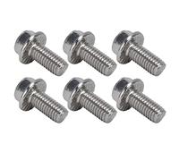 Garosa Boulon à Tête Hexagonale à Embase, M10x1.5 Pas Gros, A2-70 Inox, | Rondelle de joint intégrée, résistance à la traction 700N/mm², norme DIN6921, résistante à la corrosion, fixation