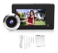 Garosa caméra de sécurité de porte Sonnette vidéo sans fil intelligente Écran couleur TFT 4,3 pouces Sécurité à domicile