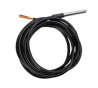 Garosa Capteurs de Température Numériques, Sondes étanches avec Sonde en | Boîtier Inox 304 Anti-oxydation, Plage -20 à 80℃, Câble 2 M, Compatible Shelly et Microcontrôleurs