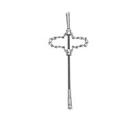 Garosa Chaîne de Détartrage des égouts, Dissolvant de Bouchons de Canalisation à Arbre Flexible, Câble Rotatif de Type Poussoir, Tuyaux de 50 à 200 Mm pour la Maison, la Salle de Bain,
