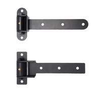 Garosa Charnières de Portail Robustes, Pentures à Sangle pour Portail, 2