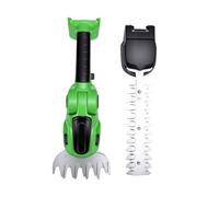 Garosa Cisaille à Gazon sans Fil 2 en 1, Taille-haie, Tête Réglable avec Deux Interrupteurs de sécurité, Moteur 2000 TR/Min pour la Coupe de la Pelouse, Vert