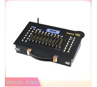 Garosa Console d'éclairage de scène Console de contrôleur DMX 192 Portable pour spectacle lampe 1 contrôleur prise UE