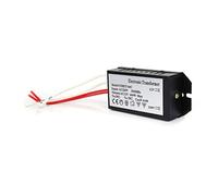 Garosa Convertisseur de Tension de Transformateur électronique 12 V, Conception Compacte pour Lampes Halogènes, Pilote d'alimentation 20-160 W avec Fonctionnalités à intensité Variable et (160W)