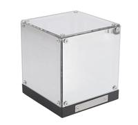 Garosa Cube Lumineux 4D en Acrylique avec Effet Miroir sans Fin, intensité Tactile, USB C, Rechargeable, pour Bureau de Jeu, Décoration de Chambre à Coucher, Veilleuse D'ambiance