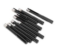 Garosa Ensemble de 10 Pièces de Trépan diamanté pour Carreaux, Scie | Tige droite de 6mm à 12mm, particules brasées sous vide, coupe humide/sèche, perceuse à main adaptable, coupe de porcelaine