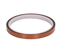 Garosa Ensemble de Ruban Adhésif Isolant, Kit de Ruban Adhésif Haute Température en Polyimide 10 Pièces 8 Mm Couleur thé 500 G pour la Réparation électronique, l'emballage de Fils, l'utilisation